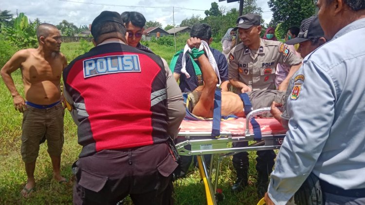 Berhasil Di Amankan ODGJ Bawa Sajam Sering Meresahkan Warga.