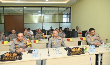 Dukung Program Asta Cita Presiden RI, Polda Kalsel Ikuti Launching Gerakan Nasional Pangan Melalui Konferensi Zoom