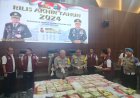 Press Rilis Akhir Tahun, Polda Kalsel Buka Hasil Ungkap Selama Tahun 2024