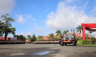 Lantik 897 Tamtama Polri Dari 20 Polda Seindonesia, Kapolda Kalsel Sampaikan ini.