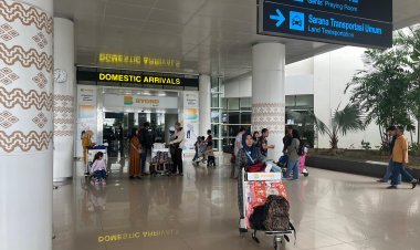 Sepekan Posko Nataru, Lonjakan Penumpang Hingga 12.000 Pax di Bandara Syamsudin Noor