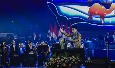 Hadiri Perayaan Natal Nasional, Presiden Prabowo Sampaikan Terima Kasih ke Kapolri & Panglima TNI