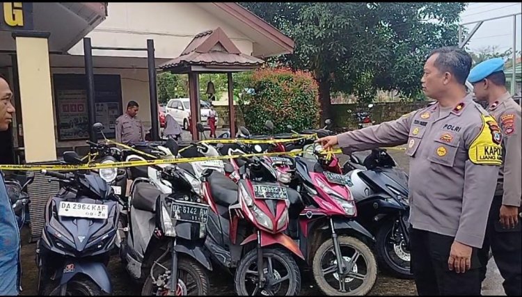 Gerebek Judi Sabung Ayam Polsek Liang Anggang Amankan 7 Orang