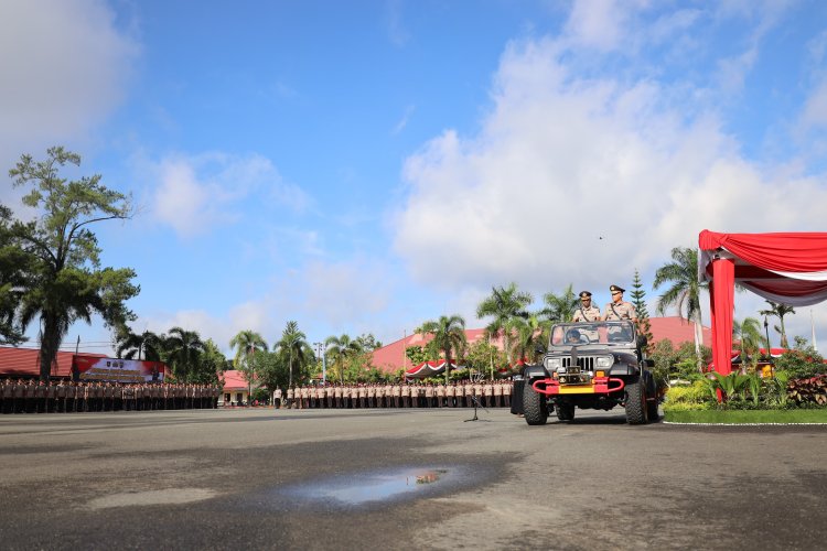 Lantik 897 Tamtama Polri Dari 20 Polda Seindonesia, Kapolda Kalsel Sampaikan ini.