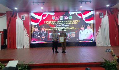 Polda Kalsel dan Pemkab Balangan Serahkan Simbolis Program Bedah Rumah untuk Warga