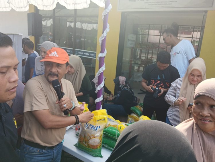 Gerakan Pangan Murah Meriahkan HUT TVRI dan RI ke-80 di Banjarbaru Bersama DPKP Provinsi Kalsel