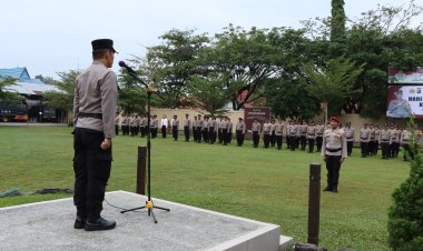 Haornas ke-42, Polres Banjarbaru Ajak Jaga Semangat Persatuan Lewat Olahraga