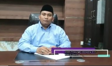 Kabid Penmad  Dituduh Dalangi Aksi Unjuk Rasa Di Kantor Kemenag Sumut