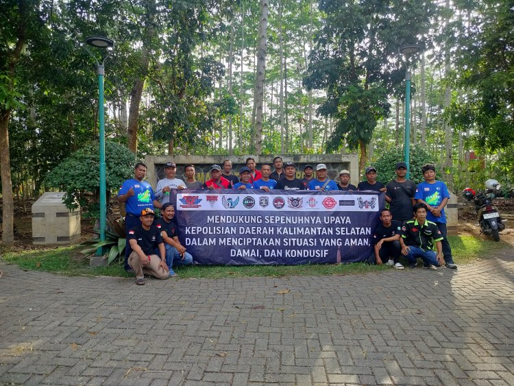 11 Komunitas di Kalsel Deklarasikan Dukungan untuk Kamtibmas Kondusif