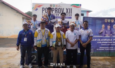 65 Atlet POTSI Kalsel Tampil Di Porprov Xll Tanah Laut Juara Umum Raih 6 Medali Emas
