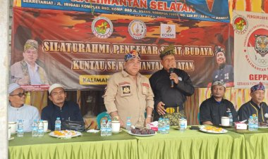 Silaturahmi Pendekar Silat Budaya Hadir Dari 60 Perguruan Kuntau Kalsel, KORMI Nasional Dorong Kuntau Tembus Level Internasional