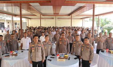 Jam Pimpinan Virtual, Kapolda Kalsel Beri Arahan Strategis kepada Polres Banjarbaru dan Jajaran