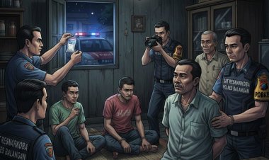 Terbongkar dari Pengembangan Kasus, Sat Resnarkoba Polres Balangan Tangkap Bandar Sabu di Desa Paran