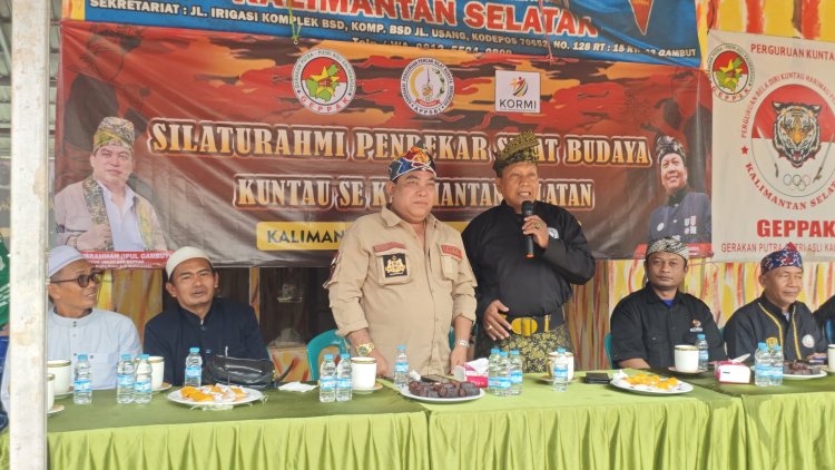 Silaturahmi Pendekar Silat Budaya Hadir Dari 60 Perguruan Kuntau Kalsel, KORMI Nasional Dorong Kuntau Tembus Level Internasional