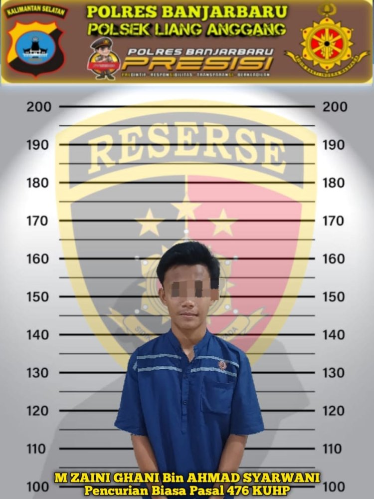 Polsek Liang Anggang Ungkap Kasus Pencurian  Toko Bangunan Bejo, Kapolsek: Kerugian Korban Mencapai 11 Juta