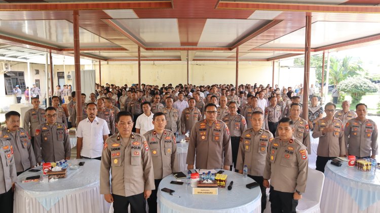 Jam Pimpinan Virtual, Kapolda Kalsel Beri Arahan Strategis kepada Polres Banjarbaru dan Jajaran