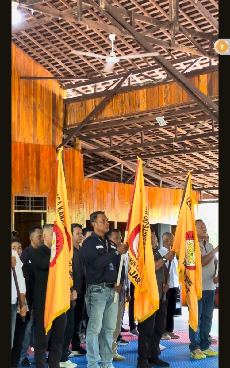 Aiptu Zainudin Renngur Pimpin Lemkari Kabupaten Banjar Periode 2025–2029