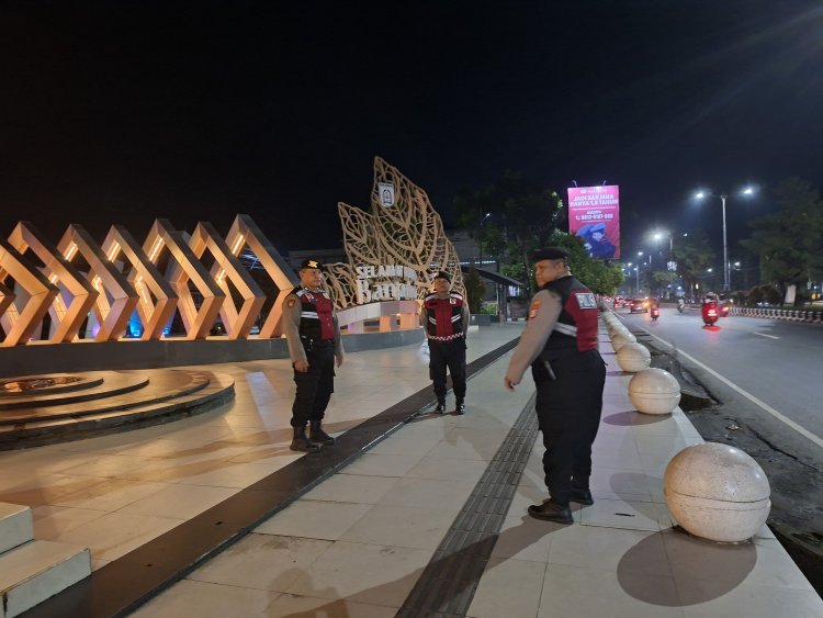 Polsek Banjarbaru Utara Intensifkan Patroli Malam di Banjarbaru, Perkuat Keamanan Fasilitas Publik dan Pertokoan