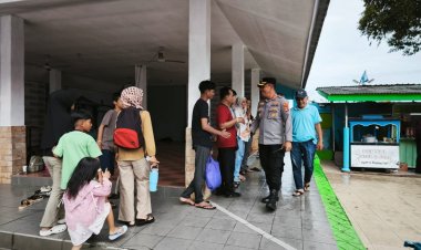 Polsek Liang Anggang Pantau Tempat Wisata, Pastikan Lokasi Wisata Aman Saat Libur Lebaran
