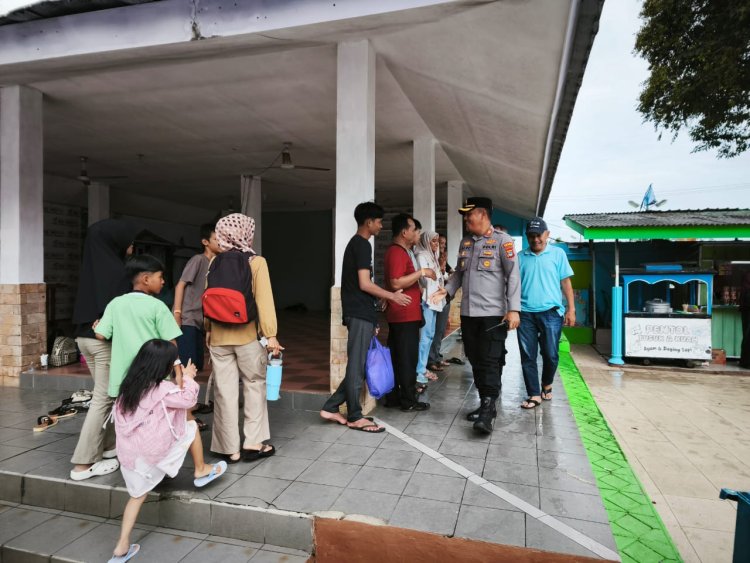 Polsek Liang Anggang Pantau Tempat Wisata, Pastikan Lokasi Wisata Aman Saat Libur Lebaran