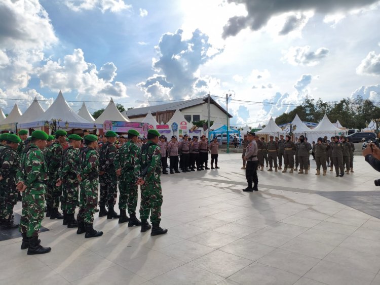 Polres Balangan Kerahkan 180 Personel Gabungan Amankan Pembukaan Expo HUT ke-23