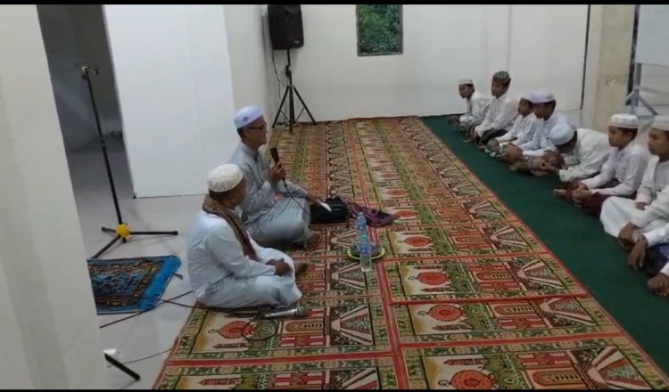 Perjalanan Panjang Masjid Sunan Cendana RMA, Alunan Doa Awali Peresmian Bersama Santri Dan Warga