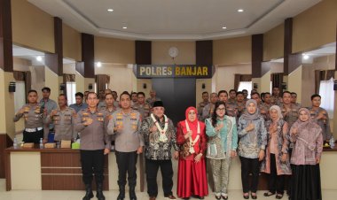 KOMISI III DPR RI LAKUKAN RESES KE POLRES BANJAR, TEKANKAN PELAYANAN PRIMA DAN POLRI HUMANIS