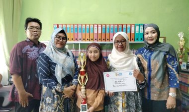 Berbakat, Nabila Siswi SDN 2 Syamsudin Noor Sabet Juara Satu FLS2SN Tingkat Kota