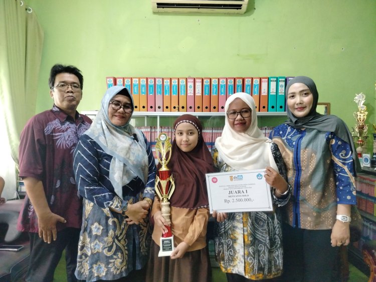 Berbakat, Nabila Siswi SDN 2 Syamsudin Noor Sabet Juara Satu FLS2SN Tingkat Kota