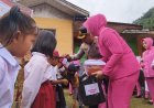 Polres Balangan “Sambang Pintar” dan Salurkan Bantuan Pendidikan Untuk Menyambut HUT Bhayangkara ke-80